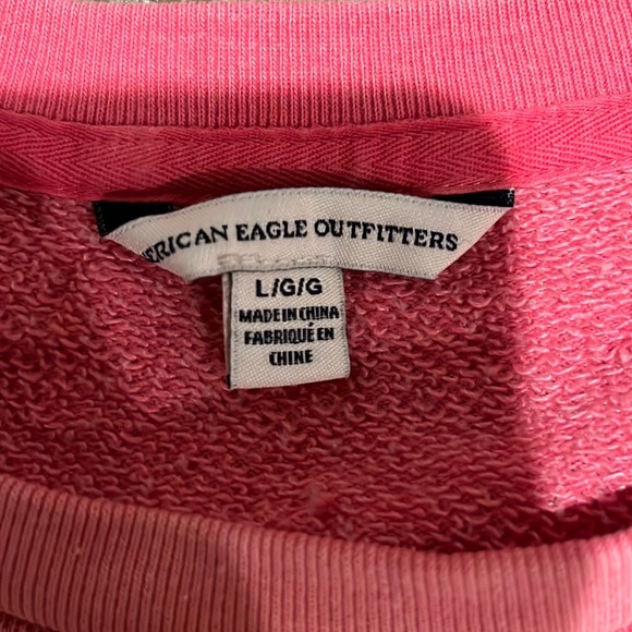 American Eagle Outfitters Pink Ombré Pullover - Picture 3 of 4